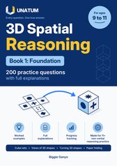 The cover of 3D Spatial Reasoning, Book 1: Foundation.